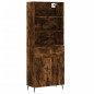 Highboard Räuchereiche 69,5x34x180 cm Holzwerkstoff Highboard Räuchereiche 69,5x34x180 cm Holzwerkstoff