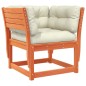 vidaXL 5tlg. Garten-Lounge-Set mit Kissen Wachsbraun Massivholz Kiefer vidaXL 5tlg. Garten-Lounge-Set mit Kissen Wachsbraun Massivholz Kiefer