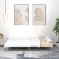 vidaXL Schlafsofa 2-Sitzer Creme Stoff vidaXL Schlafsofa 2-Sitzer Creme Stoff