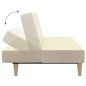 vidaXL Schlafsofa 2-Sitzer Creme Stoff vidaXL Schlafsofa 2-Sitzer Creme Stoff