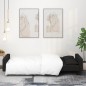 vidaXL Schlafsofa 2-Sitzer mit 2 Kissen Schwarz Samt vidaXL Schlafsofa 2-Sitzer mit 2 Kissen Schwarz Samt