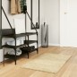 vidaXL Teppich Shaggy Hochflor Modern Golden 60x110 cm vidaXL Teppich Shaggy Hochflor Modern Golden 60x110 cm