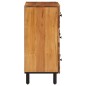 vidaXL Beistellschränke 2 Stk. 60x33x75 cm Massivholz Akazie vidaXL Beistellschränke 2 Stk. 60x33x75 cm Massivholz Akazie