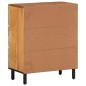 vidaXL Beistellschränke 2 Stk. 60x33x75 cm Massivholz Akazie vidaXL Beistellschränke 2 Stk. 60x33x75 cm Massivholz Akazie