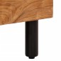 vidaXL Beistellschränke 2 Stk. 60x33x75 cm Massivholz Akazie vidaXL Beistellschränke 2 Stk. 60x33x75 cm Massivholz Akazie