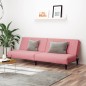 vidaXL Schlafsofa 2-Sitzer Rosa Samt vidaXL Schlafsofa 2-Sitzer Rosa Samt