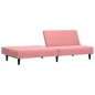 vidaXL Schlafsofa 2-Sitzer Rosa Samt vidaXL Schlafsofa 2-Sitzer Rosa Samt
