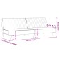 vidaXL Schlafsofa 2-Sitzer Rosa Samt vidaXL Schlafsofa 2-Sitzer Rosa Samt