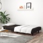 vidaXL Schlafsofa 2-Sitzer Schwarz Samt vidaXL Schlafsofa 2-Sitzer Schwarz Samt