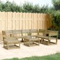 vidaXL 7-tlg. Garten-Lounge-Set Kiefernholz Imprägniert vidaXL 7-tlg. Garten-Lounge-Set Kiefernholz Imprägniert