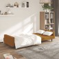 vidaXL Schlafsofa 2-Sitzer Braun Samt vidaXL Schlafsofa 2-Sitzer Braun Samt