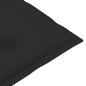 Verstellbare Gartenstühle 3 Stk. mit Auflagen Massivholz Akazie Verstellbare Gartenstühle 3 Stk. mit Auflagen Massivholz Akazie