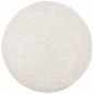 vidaXL Teppich Shaggy Hochflor Modern Creme Ø 80 cm vidaXL Teppich Shaggy Hochflor Modern Creme Ø 80 cm