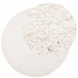 vidaXL Teppich Shaggy Hochflor Modern Creme Ø 80 cm vidaXL Teppich Shaggy Hochflor Modern Creme Ø 80 cm