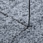 vidaXL Teppich Shaggy Hochflor Modern Blau Ø 120 cm vidaXL Teppich Shaggy Hochflor Modern Blau Ø 120 cm