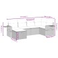 vidaXL 6-tlg. Garten-Sofagarnitur mit Kissen Beige Poly Rattan vidaXL 6-tlg. Garten-Sofagarnitur mit Kissen Beige Poly Rattan