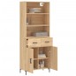 Highboard Sonoma-Eiche 69,5x34x180 cm Holzwerkstoff Highboard Sonoma-Eiche 69,5x34x180 cm Holzwerkstoff