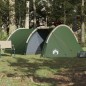 vidaXL Campingzelt 4 Personen Grün 405x170x106 cm 185T Taft vidaXL Campingzelt 4 Personen Grün 405x170x106 cm 185T Taft