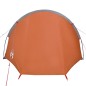 vidaXL Campingzelt 4 Personen Grau & Orange 405x170x106 cm 185T Taft vidaXL Campingzelt 4 Personen Grau & Orange 405x170x106 cm 185T Taft