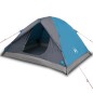 vidaXL Campingzelt 3 Personen Blau 240x217x120 cm 190T Taft vidaXL Campingzelt 3 Personen Blau 240x217x120 cm 190T Taft