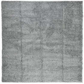 vidaXL Teppich Shaggy Hochflor Modern Grün 200x200 cm