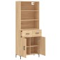 Highboard Sonoma-Eiche 69,5x34x180 cm Holzwerkstoff Highboard Sonoma-Eiche 69,5x34x180 cm Holzwerkstoff