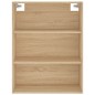 Highboard Sonoma-Eiche 69,5x34x180 cm Holzwerkstoff Highboard Sonoma-Eiche 69,5x34x180 cm Holzwerkstoff
