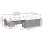 vidaXL 11-tlg. Garten-Sofagarnitur mit Kissen Grau Poly Rattan vidaXL 11-tlg. Garten-Sofagarnitur mit Kissen Grau Poly Rattan