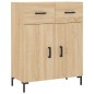 Highboard Sonoma-Eiche 69,5x34x180 cm Holzwerkstoff Highboard Sonoma-Eiche 69,5x34x180 cm Holzwerkstoff