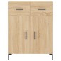 Highboard Sonoma-Eiche 69,5x34x180 cm Holzwerkstoff Highboard Sonoma-Eiche 69,5x34x180 cm Holzwerkstoff