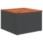 vidaXL 10-tlg. Garten-Sofagarnitur mit Kissen Schwarz Poly Rattan vidaXL 10-tlg. Garten-Sofagarnitur mit Kissen Schwarz Poly Rattan