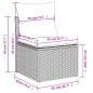 vidaXL 10-tlg. Garten-Sofagarnitur mit Kissen Schwarz Poly Rattan vidaXL 10-tlg. Garten-Sofagarnitur mit Kissen Schwarz Poly Rattan