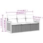 vidaXL 3-tlg. Garten-Sofagarnitur mit Kissen Beige Poly Rattan vidaXL 3-tlg. Garten-Sofagarnitur mit Kissen Beige Poly Rattan