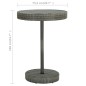 5-tlg. Gartenbar-Set mit Kissen Poly Rattan Grau 5-tlg. Gartenbar-Set mit Kissen Poly Rattan Grau
