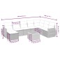 vidaXL 9-tlg. Garten-Sofagarnitur mit Kissen Beige Poly Rattan vidaXL 9-tlg. Garten-Sofagarnitur mit Kissen Beige Poly Rattan