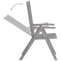 Verstellbare Gartenstühle 3 Stk. mit Auflagen Massivholz Akazie Verstellbare Gartenstühle 3 Stk. mit Auflagen Massivholz Akazie