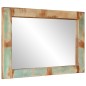 vidaXL Spiegel 70x50 cm Altholz Massiv und Glas vidaXL Spiegel 70x50 cm Altholz Massiv und Glas