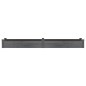 vidaXL Hochbeet mit Einsatz Grau 240x45x25 cm Massivholz Tanne vidaXL Hochbeet mit Einsatz Grau 240x45x25 cm Massivholz Tanne