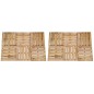 vidaXL Terrassenfliesen 12 Stk. 50×50 cm Holz Braun vidaXL Terrassenfliesen 12 Stk. 50×50 cm Holz Braun