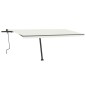 vidaXL Standmarkise Manuell Einziehbar 500x300 cm Creme vidaXL Standmarkise Manuell Einziehbar 500x300 cm Creme