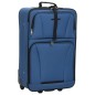 vidaXL 5-tlg. Reisekoffer-Set Blau Stoff vidaXL 5-tlg. Reisekoffer-Set Blau Stoff
