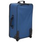 vidaXL 5-tlg. Reisekoffer-Set Blau Stoff vidaXL 5-tlg. Reisekoffer-Set Blau Stoff