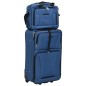 vidaXL 5-tlg. Reisekoffer-Set Blau Stoff vidaXL 5-tlg. Reisekoffer-Set Blau Stoff
