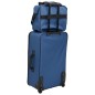 vidaXL 5-tlg. Reisekoffer-Set Blau Stoff vidaXL 5-tlg. Reisekoffer-Set Blau Stoff