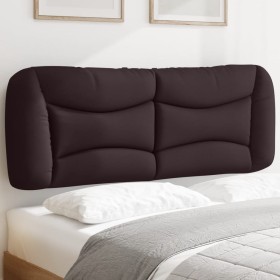 vidaXL Kopfteil-Kissen Dunkelbraun 120 cm Stoff