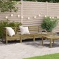 vidaXL Gartensofa 4-Sitzer Kiefernholz Imprägniert vidaXL Gartensofa 4-Sitzer Kiefernholz Imprägniert