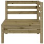 vidaXL Gartensofa 4-Sitzer Kiefernholz Imprägniert vidaXL Gartensofa 4-Sitzer Kiefernholz Imprägniert