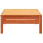 vidaXL Gartensofa 3-Sitzer mit Hocker Wachsbraun Massivholz Kiefer vidaXL Gartensofa 3-Sitzer mit Hocker Wachsbraun Massivholz Kiefer