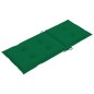 Verstellbare Gartenstühle 3 Stk. mit Auflagen Massivholz Akazie Verstellbare Gartenstühle 3 Stk. mit Auflagen Massivholz Akazie