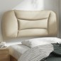 vidaXL Kopfteil-Kissen Creme 80 cm Stoff vidaXL Kopfteil-Kissen Creme 80 cm Stoff